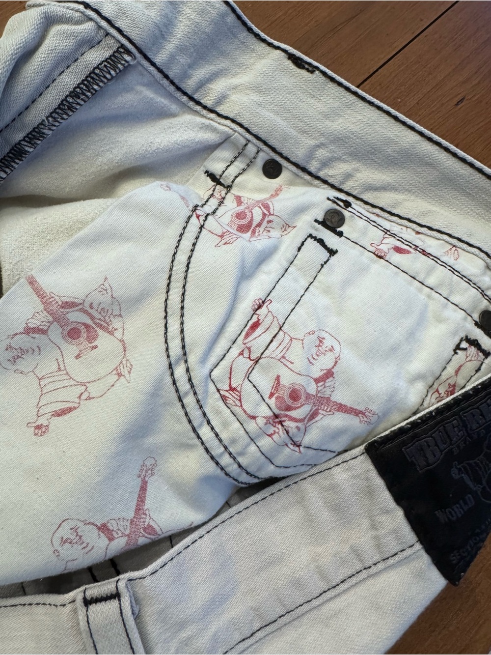 Men’s True Religion “Ricky” Jeans 38 - Picture 9 of 12